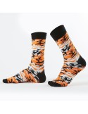 Men\'s orange camo socks SM23 - Online store - Boutique